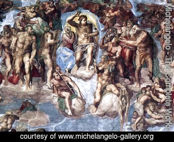Michelangelo - The Last Judgement [detail]