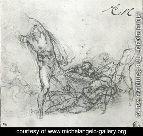Michelangelo - Study for a Resurrection of Christ