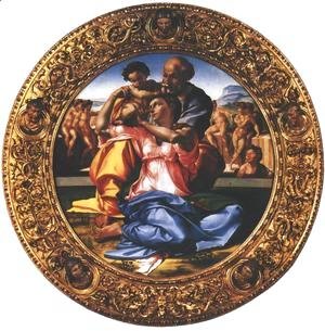 Holy Family with the Infant St. John (Doni Tondo)