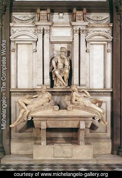 Michelangelo - Tomb of Lorenzo de Medici