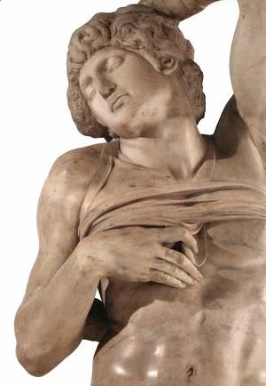 Michelangelo - Slave (dying) [detail: 1]