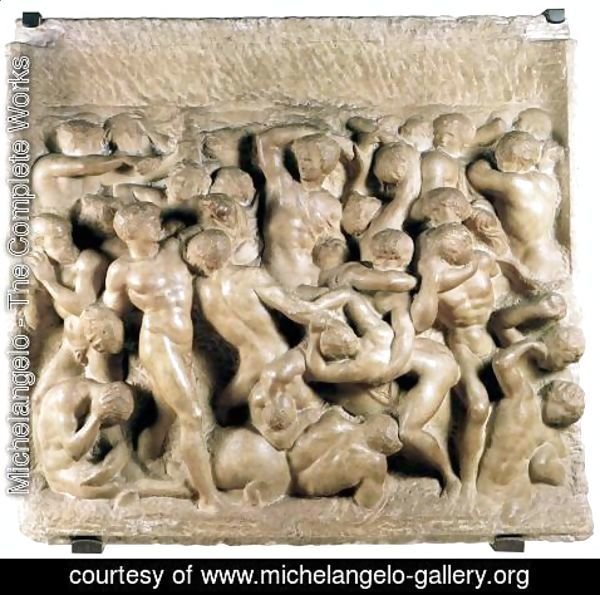 Michelangelo - Battle of the Lapiths and Centaurs