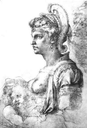 Michelangelo - Allegorical figure