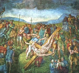 Michelangelo - Matyrdom of Saint Peter