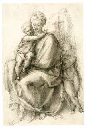 Madonna and Child with the Infant St John (recto) 2