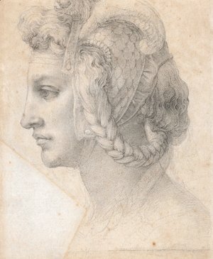 Michelangelo - Ideal head of a woman