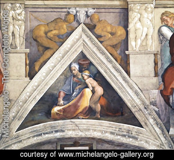 Michelangelo - The Ancestors of Christ Salmon