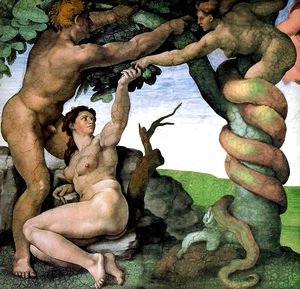 Michelangelo - Adam and Eve