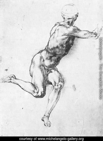 Battle Of Cascina  Study For A Figure