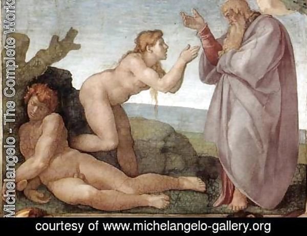 Michelangelo - Creation of Eve 1509-10