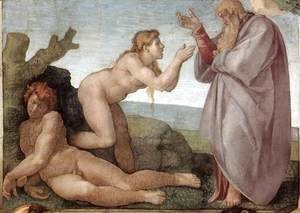 Michelangelo - Creation of Eve 1509-10