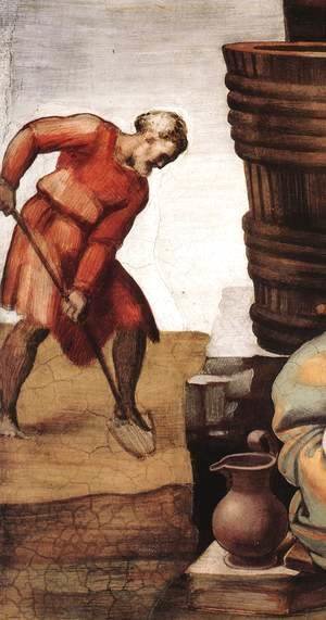 Drunkenness of Noah (detail-1) 1509