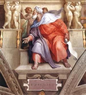 Michelangelo - Ezekiel 1510