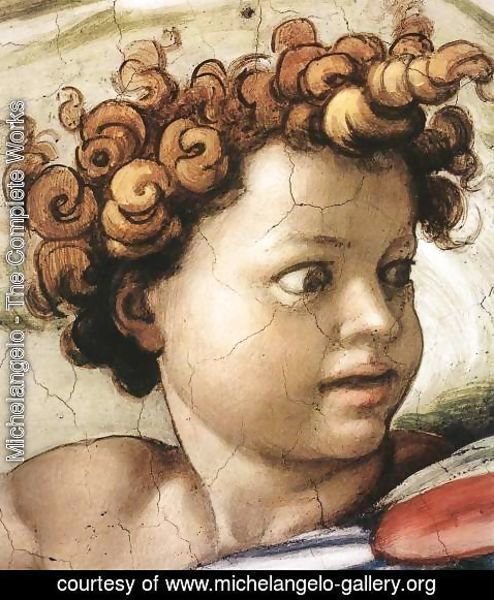 Michelangelo - Isaiah (detail-2) 1509