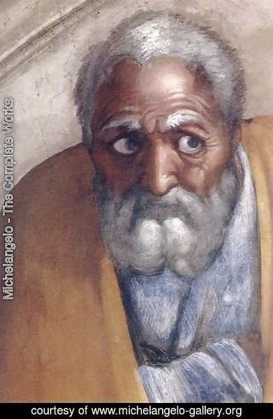Michelangelo - Jacob - Joseph (detail-1) 1511-12