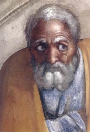 Michelangelo - Jacob - Joseph (detail-1) 1511-12