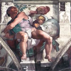 Michelangelo - Jonah 1511