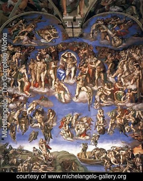 Michelangelo - Last Judgment (1) 1537-41