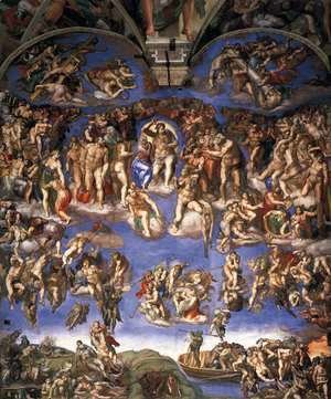 Michelangelo - Last Judgment (1) 1537-41