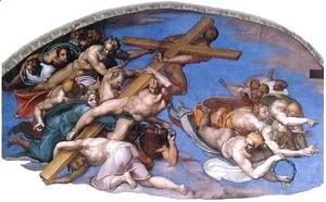 Michelangelo - Last Judgment (detail-10) 1537-41