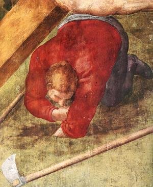 Michelangelo - Martyrdom of St Peter (detail-4) 1546-50