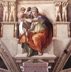 Michelangelo - The Delphic Sibyl 1509