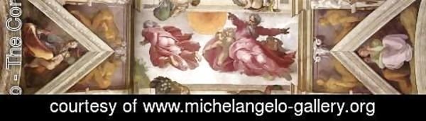 Michelangelo - The eighth bay of the ceiling 1508-12