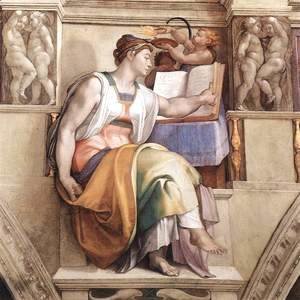 Michelangelo - The Erythraean Sibyl 1509
