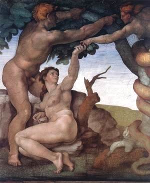 Michelangelo - The Fall -1 1509-10