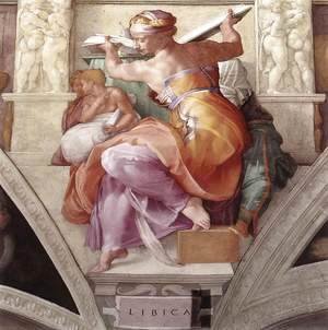 Michelangelo - The Libyan Sibyl 1511