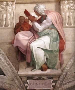 Michelangelo - The Persian Sibyl 1511