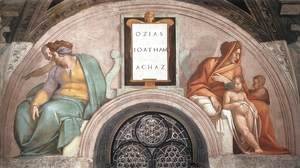 Michelangelo - Uzziah - Jotham - Ahaz 1511-12