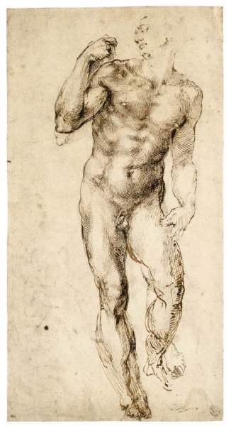 Male Nude (recto) 2