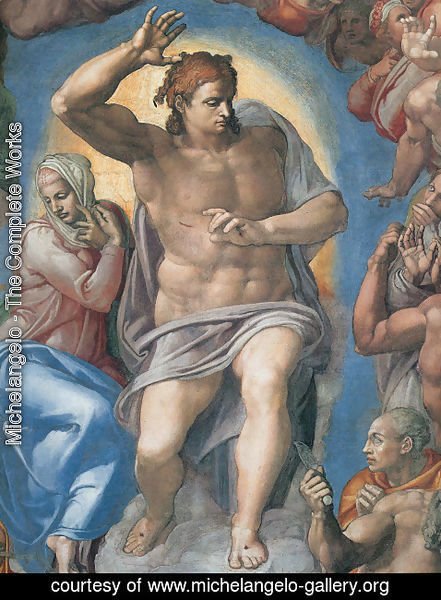 Michelangelo - The Last Judgement: Christ the Judge