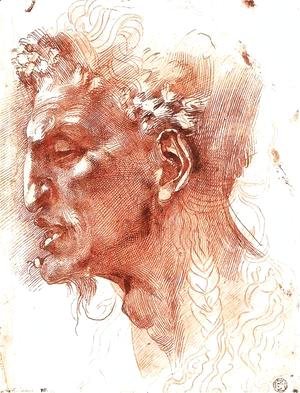 Michelangelo - Satyr's Head
