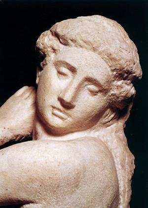 Michelangelo - David-Apollo [detail: 2]