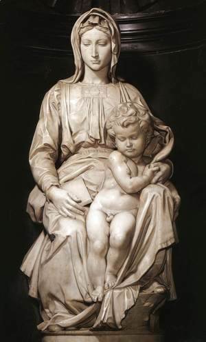 Michelangelo - Madonna and Child