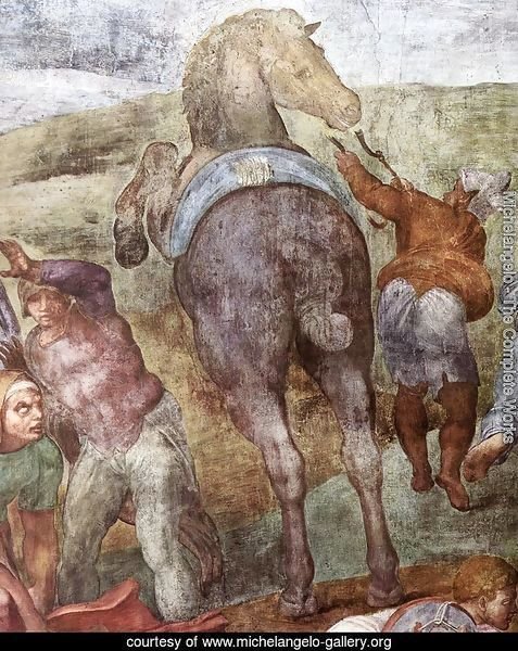The Conversion of Saul [detail]
