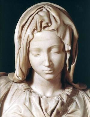 Michelangelo - Pietn [detail: 1] I