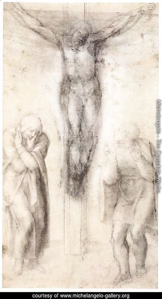 Christ on the Cross with the Virgin and St John 2