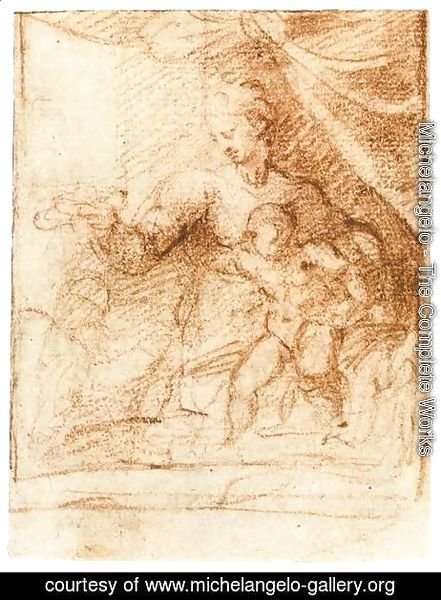 Michelangelo - Madonna with Child