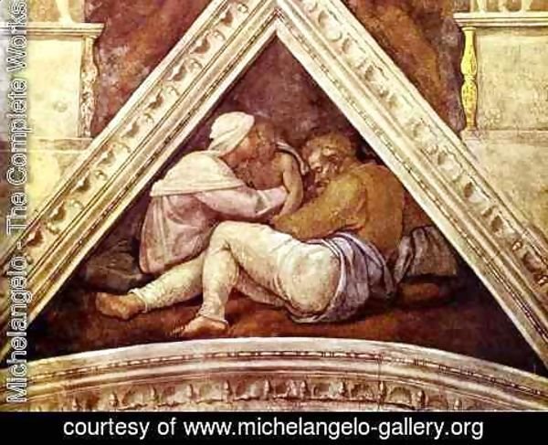 Michelangelo - The Ancestors of Christ Josias