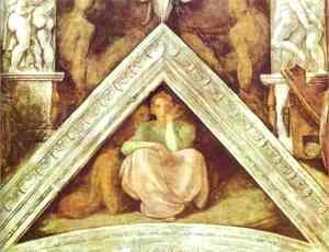 Michelangelo - The Ancestors of Christ Jesse