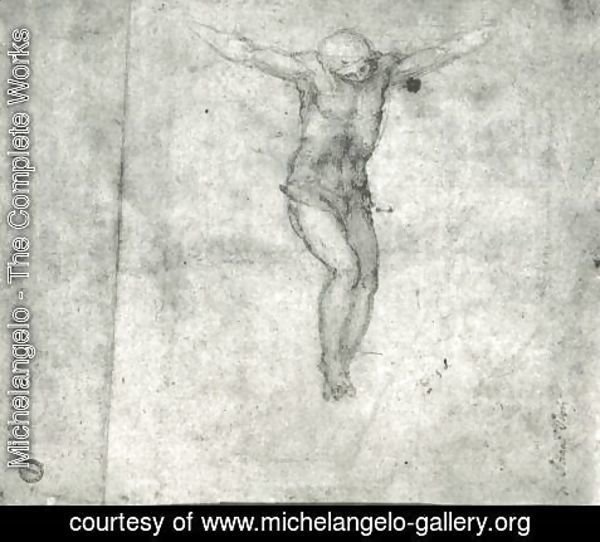 Michelangelo - Study For A Christ On The Cross