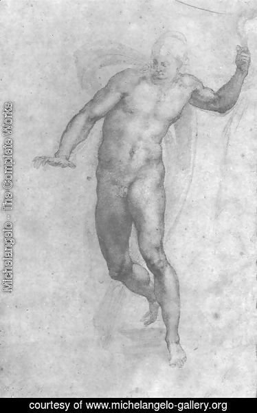Michelangelo - Study For A Risen Christ