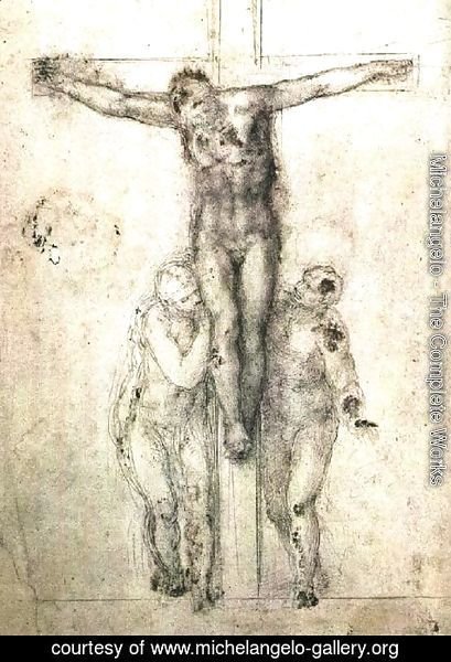 Michelangelo - Crucifix c. 1556