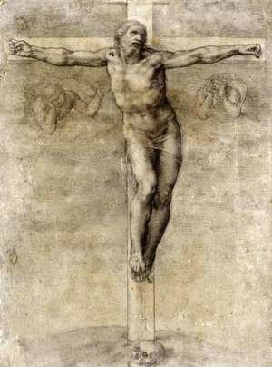 Michelangelo - Christ On The Cross 1541