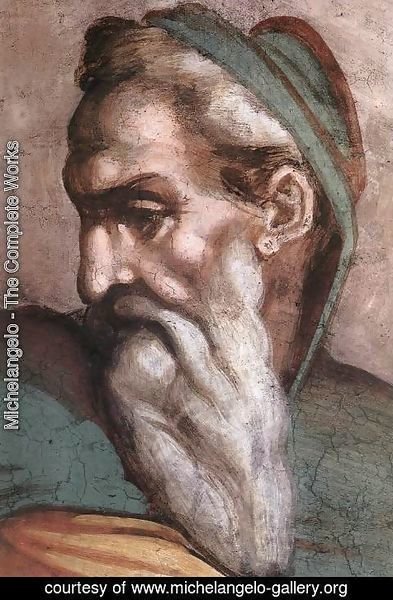 Michelangelo - Achim - Eliud (detail-1) 1511-12
