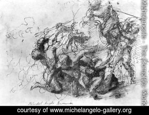 Michelangelo - Battle Scene 1504