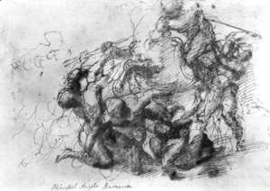 Michelangelo - Battle Scene 1504